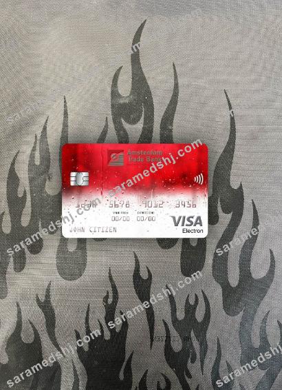 Netherlands Amsterdam Trade Bank visa electron card photolook front